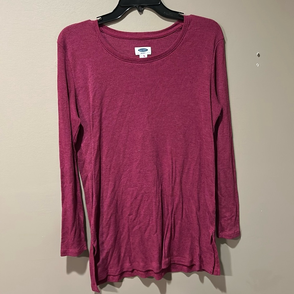 Long Sleeve Maternity Shirt